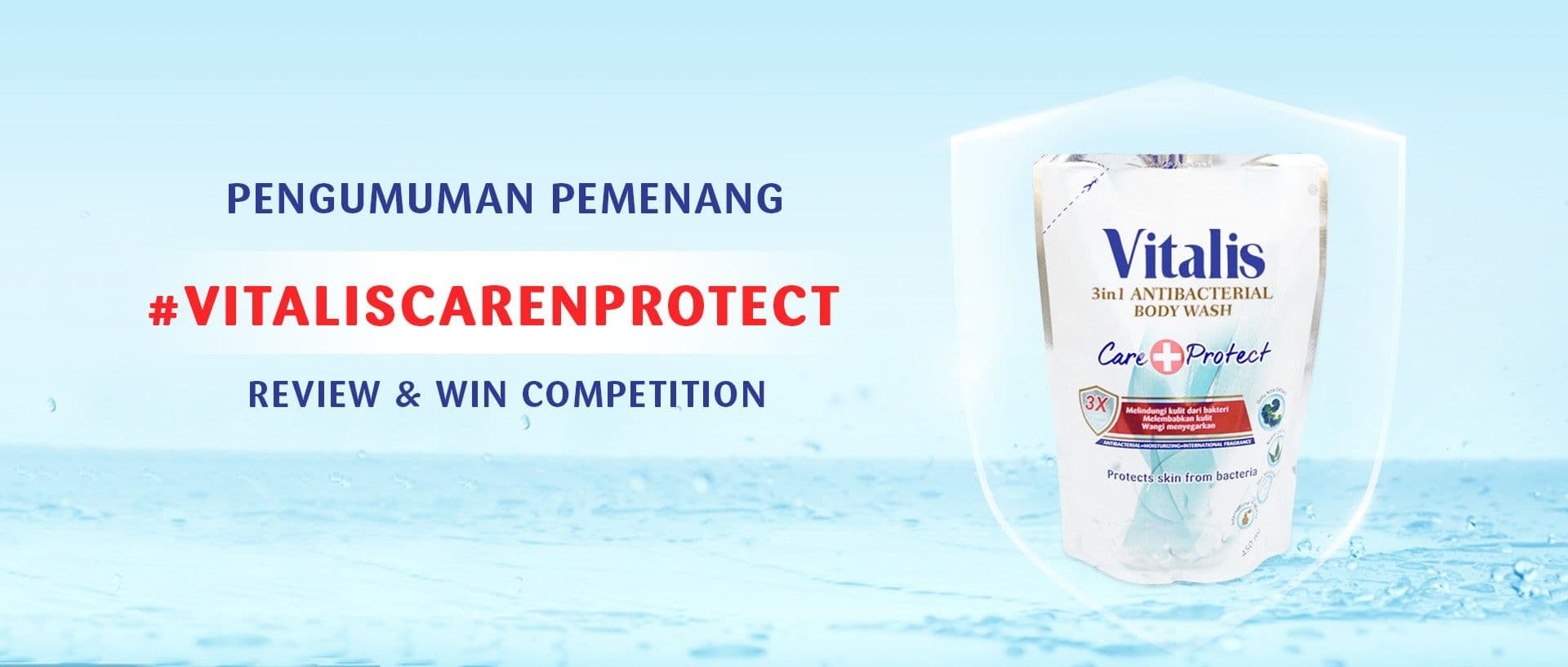 Pengumuman Pemenang Review and Win Competition #VitalisCareNProtect