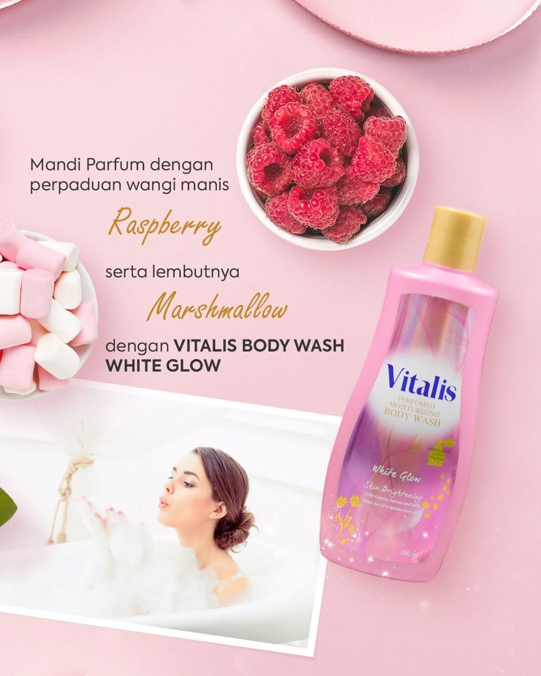 Mandi Parfum dengan Perpaduan Wangi Manis