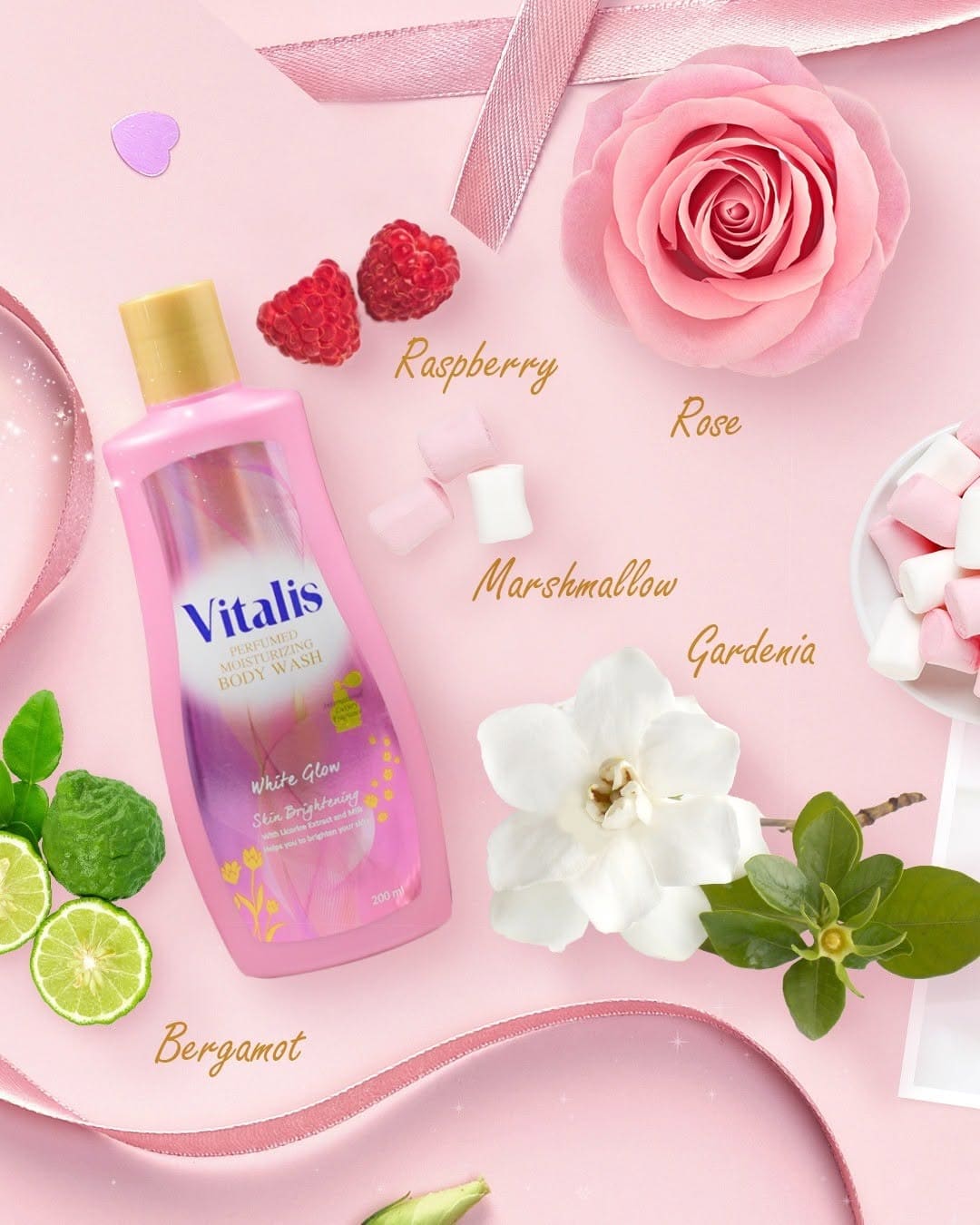Vitalis Body Wash White Glow